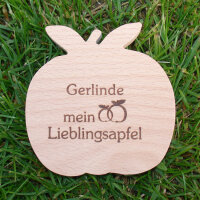 Gerlinde mein Lieblingsapfel, dekorativer Holzapfel|truncate:60