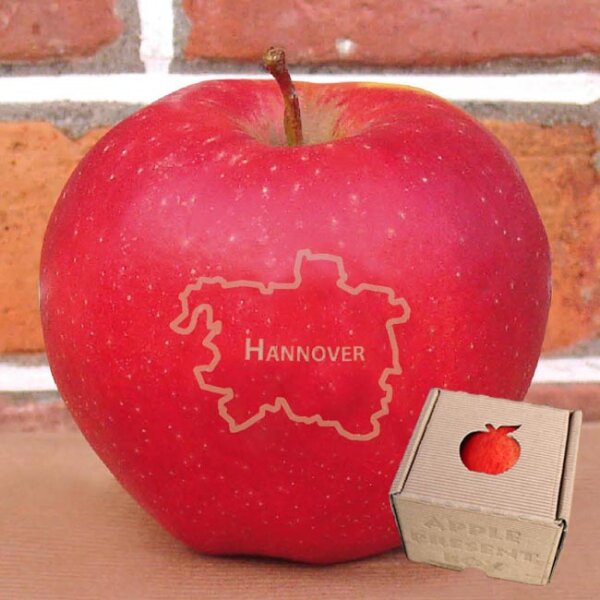 Hannover - Apfel mit Branding