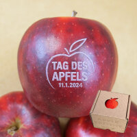 Tag des Apfels 2024 - Apfel mit Branding