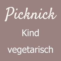 Picknick Kind vegetarisch