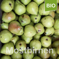 Most-Birnen bio grün-gelb 6kg