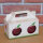 Box mit 2 roten Bio-Äpfeln / Herzapfelhof Box / Smilieäpfel