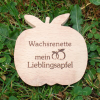 Wachsrenette mein Lieblingsapfel, dekorativer Holzapfel|truncate:60