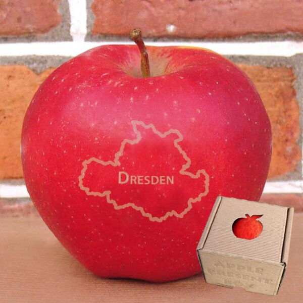 Dresden - Apfel mit Branding